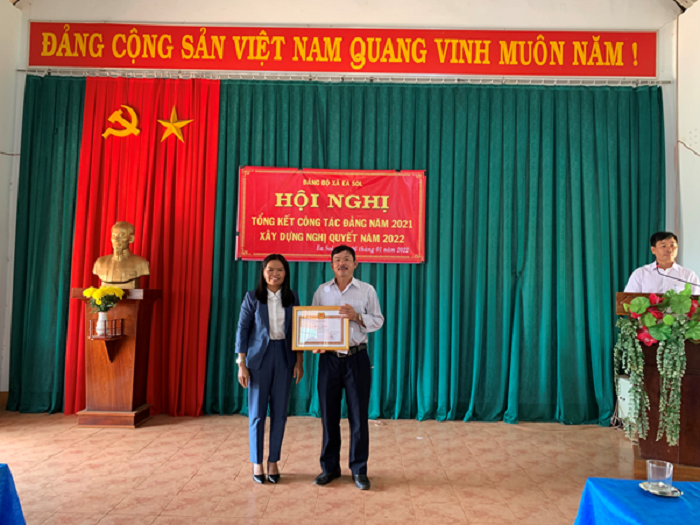 Dang bo Ea Sol tong ket cong tac nam 2021 3